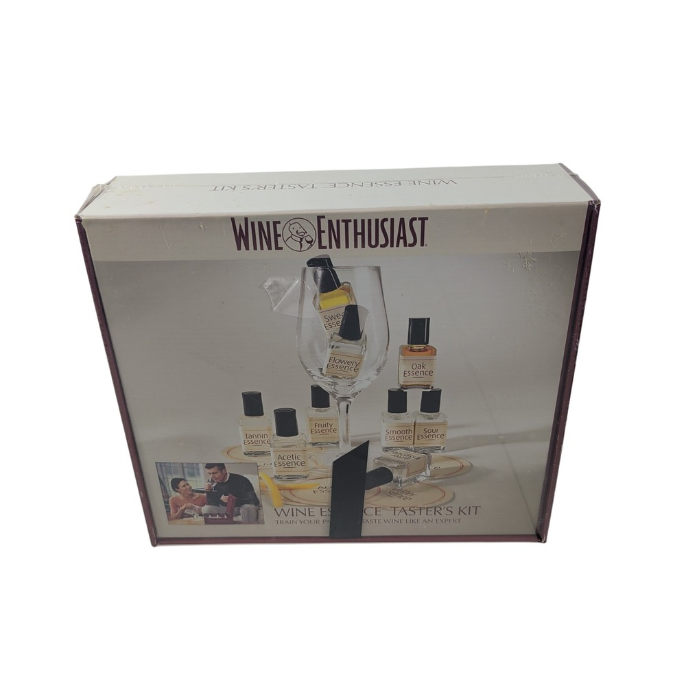 Wine Enthusiast Taster's Kit Multi Wine Essence Palate Training Set